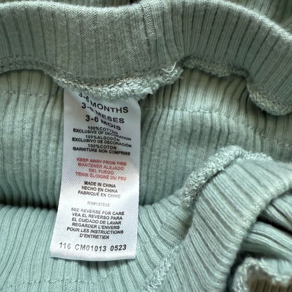 Kids Ruffled Bodysuit and Pants Set - Blue - Picture 5 of 5